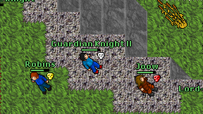Guardian Knight ll on screen