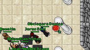 Obciagara Daxisa on screen