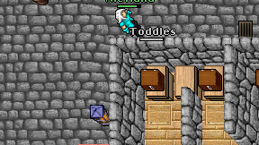 Toddles on screen