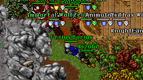 Ferius Borius on screen
