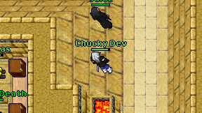 Chucky Dev on screen