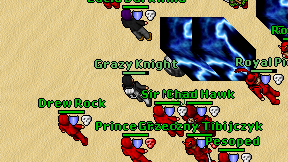 Grazy Knight on screen