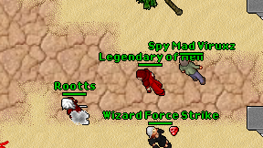 Legendary of Hell on screen