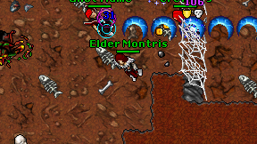 Elder Montris on screen