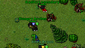 Raditz Legendary on screen