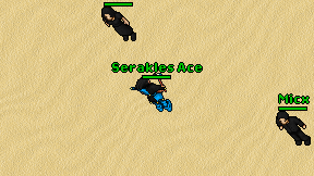 Serakles Ace on screen