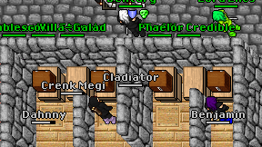 Cladiator on screen