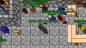 Hybrid vampire on screen