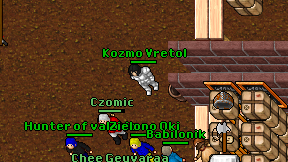 Kozmo Vretol on screen