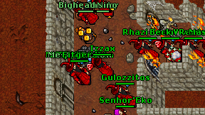 Izzax on screen