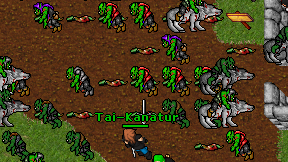 Tai-Kanatur on screen