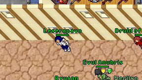 Leserapavo on screen