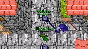 Weblax on screen