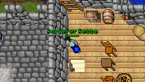 Sorcerer Sebbe on screen