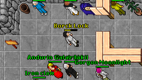 Borck Lock on screen