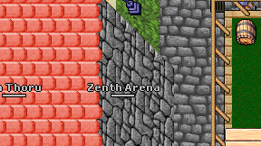 Zenth Arena on screen