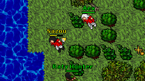 Raty Hunter on screen