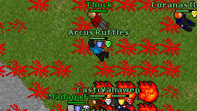 Thuck on screen