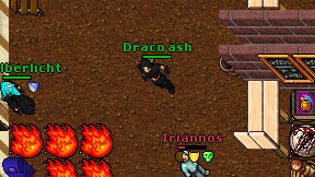 Draco ash on screen