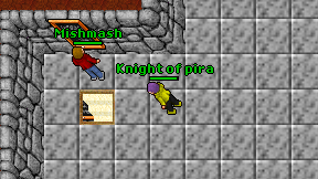 Knight of pira on screen