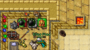 Elos Flas on screen