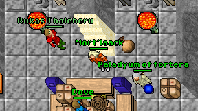 Mort'laack on screen