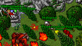 Jedopod on screen