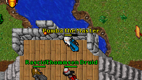 Pumba the Master on screen