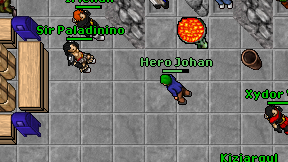 Hero Johan on screen