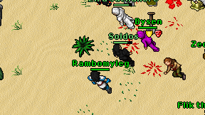 Rambomyleg on screen