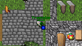 Trawiator on screen