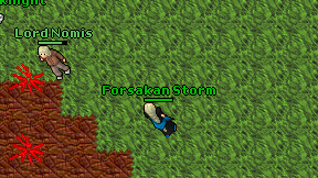 Forsakan Storm on screen