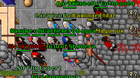Dark Sim on screen