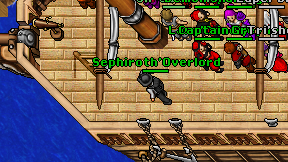 Sephiroth'Overlord on screen