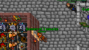 General Tomate on screen
