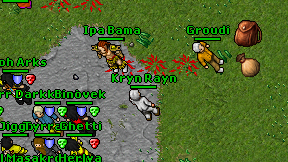 Kryn Rayn on screen