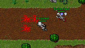 Cruzer on screen