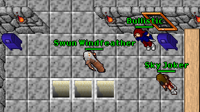 Swun Windfeather on screen