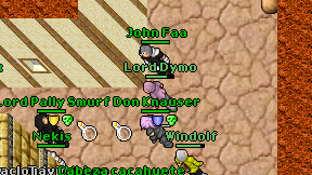 Lord Dymo on screen