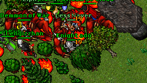Knight ado on screen