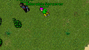 Adorable Sorcerer on screen