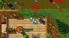 Oliver The Knight on screen