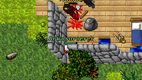 Arka sorcerer on screen