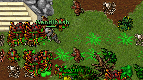 Gandihash on screen