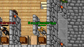 Royal lumbriga on screen