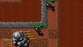 Lostraider on screen