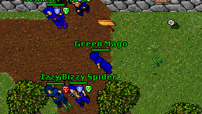 Green Mago on screen