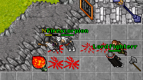 Firescorpion on screen