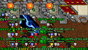 Grim-Avatar on screen