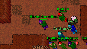 Hiriel Aurelius on screen